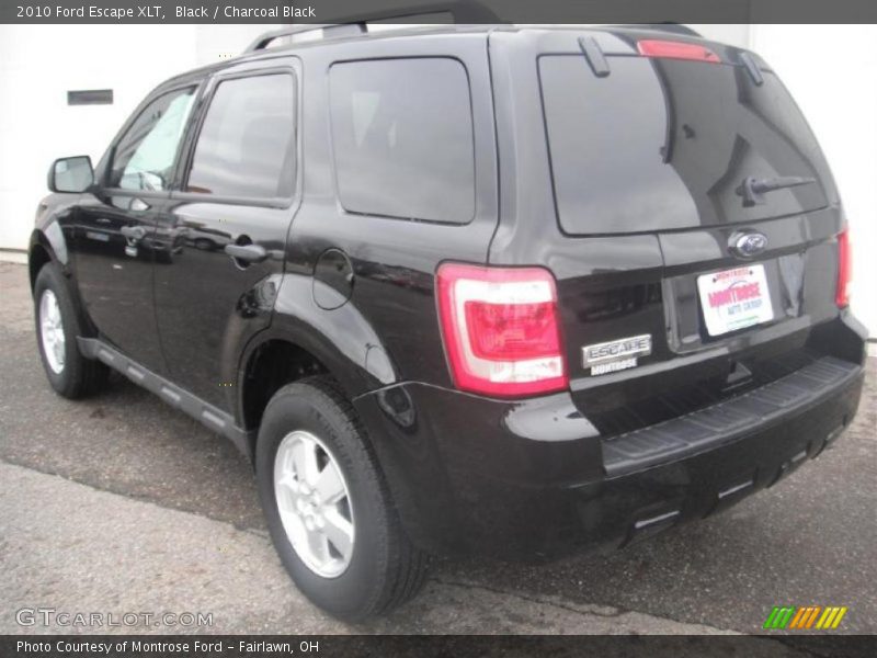 Black / Charcoal Black 2010 Ford Escape XLT