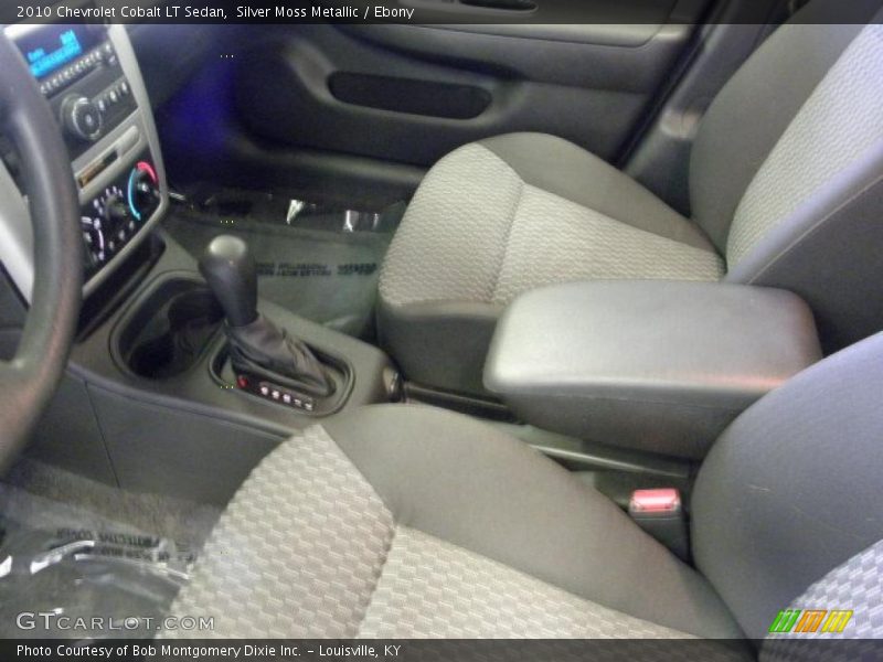 Silver Moss Metallic / Ebony 2010 Chevrolet Cobalt LT Sedan
