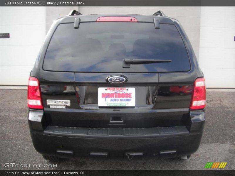 Black / Charcoal Black 2010 Ford Escape XLT