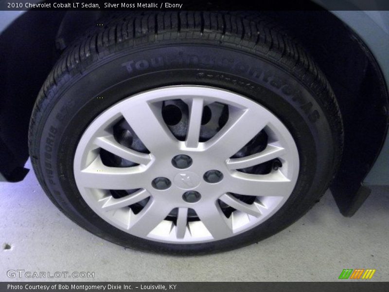Silver Moss Metallic / Ebony 2010 Chevrolet Cobalt LT Sedan