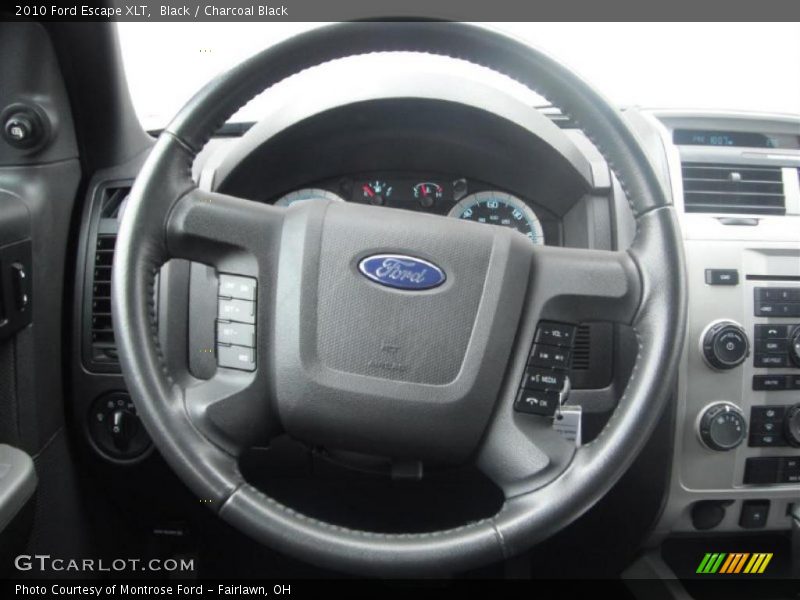 Black / Charcoal Black 2010 Ford Escape XLT