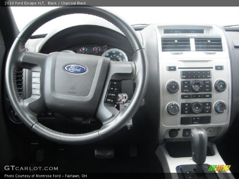 Black / Charcoal Black 2010 Ford Escape XLT
