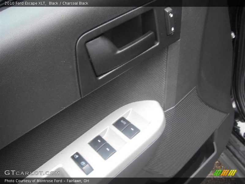 Black / Charcoal Black 2010 Ford Escape XLT