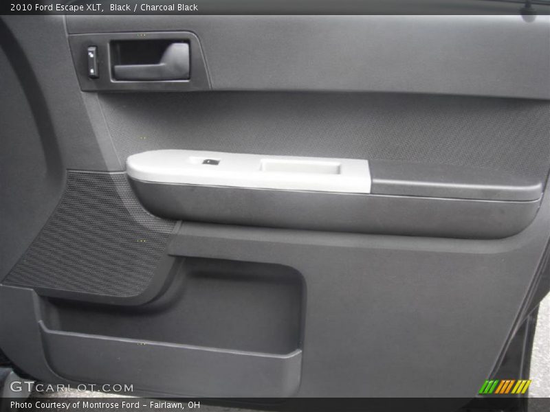 Black / Charcoal Black 2010 Ford Escape XLT