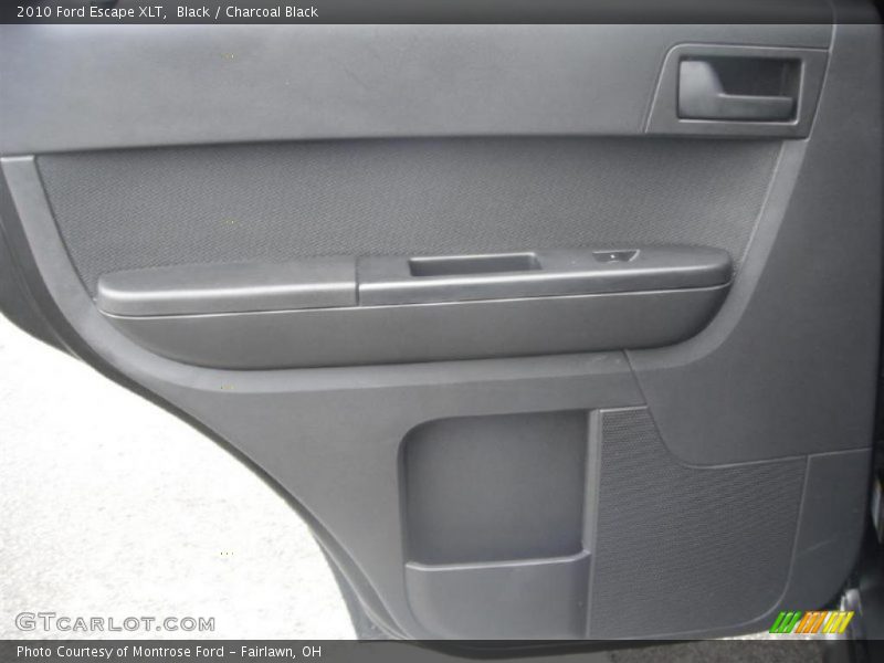 Black / Charcoal Black 2010 Ford Escape XLT