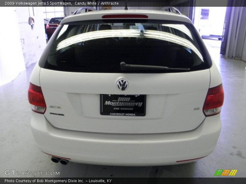 Candy White / Anthracite 2009 Volkswagen Jetta S SportWagen