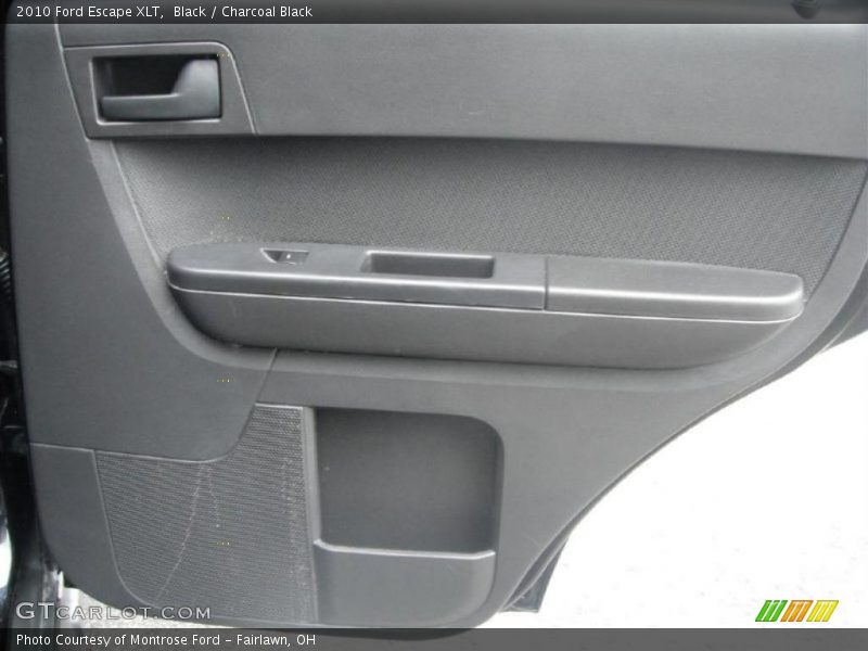 Black / Charcoal Black 2010 Ford Escape XLT