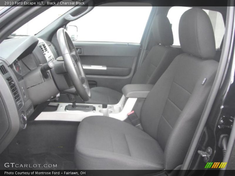 Black / Charcoal Black 2010 Ford Escape XLT