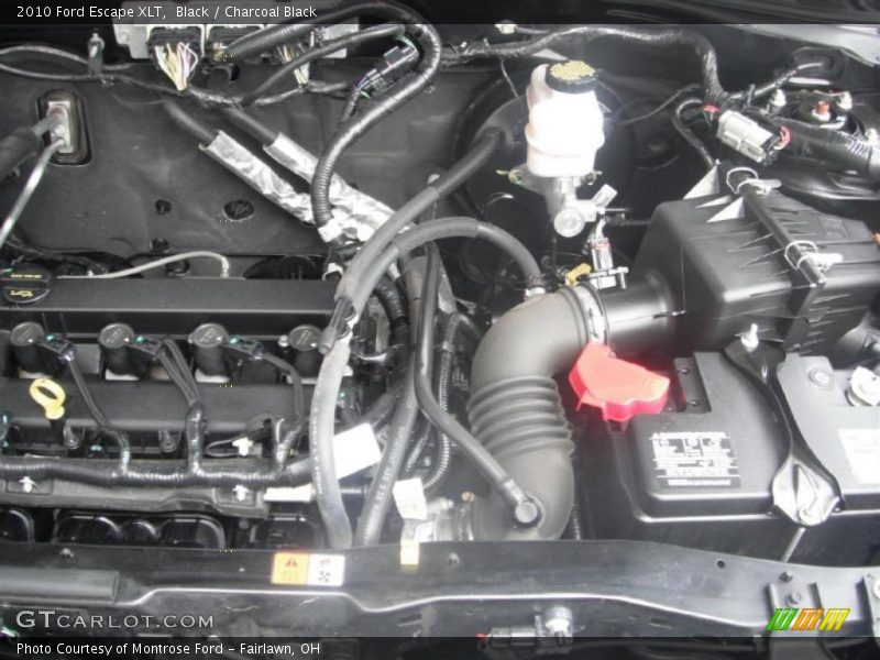 Black / Charcoal Black 2010 Ford Escape XLT