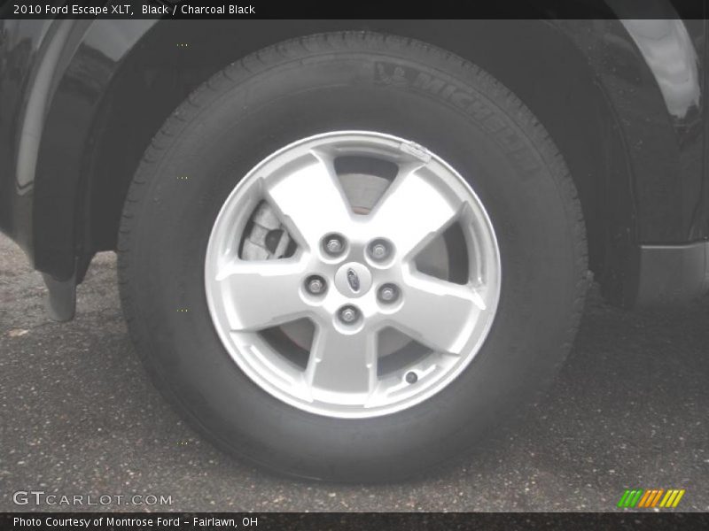 Black / Charcoal Black 2010 Ford Escape XLT