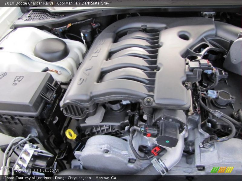 Cool Vanilla / Dark Slate Gray 2010 Dodge Charger Rallye