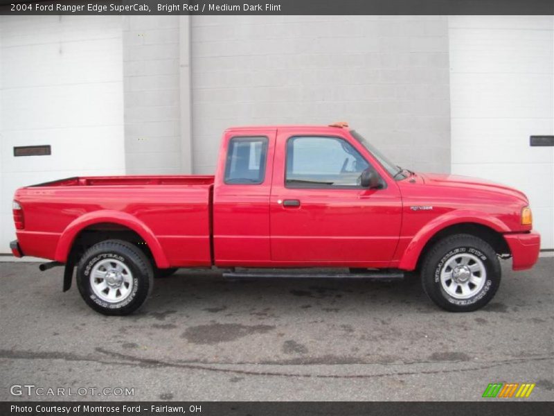 Bright Red / Medium Dark Flint 2004 Ford Ranger Edge SuperCab