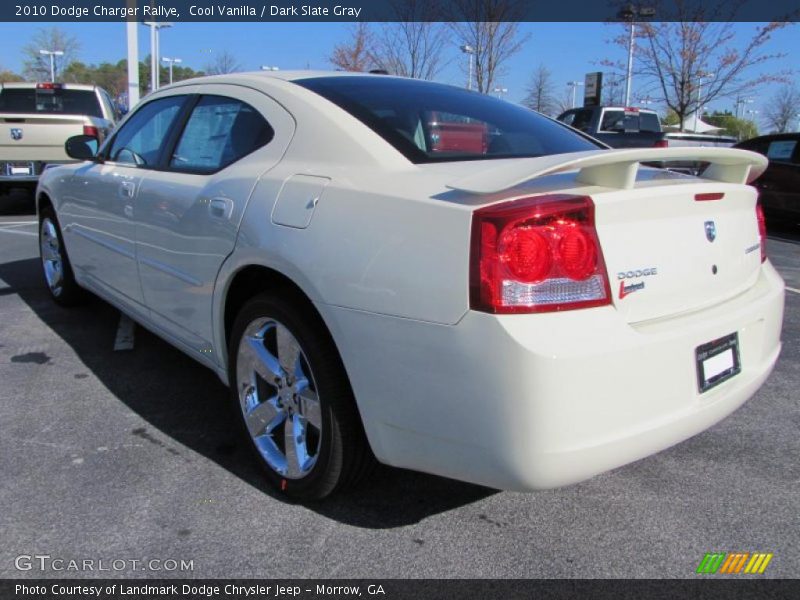 Cool Vanilla / Dark Slate Gray 2010 Dodge Charger Rallye