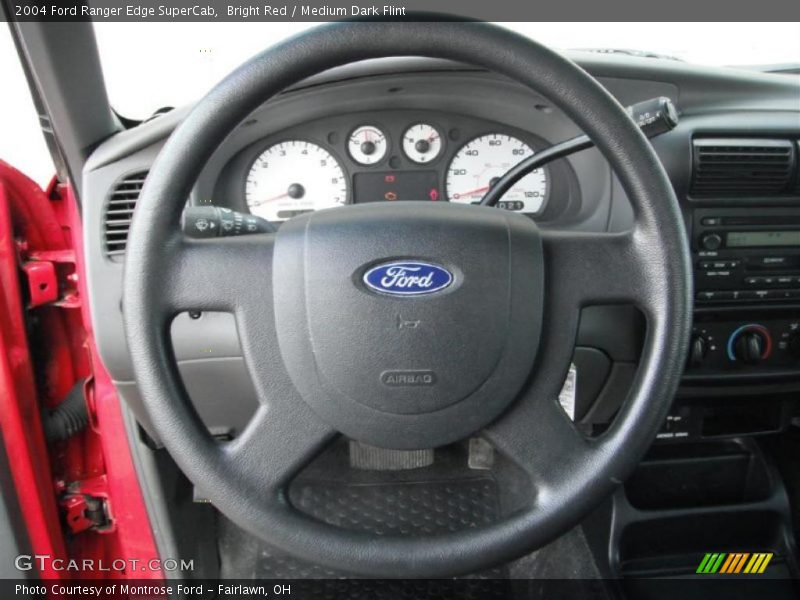 Bright Red / Medium Dark Flint 2004 Ford Ranger Edge SuperCab