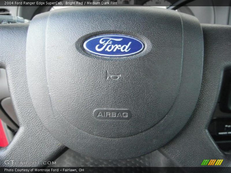 Bright Red / Medium Dark Flint 2004 Ford Ranger Edge SuperCab