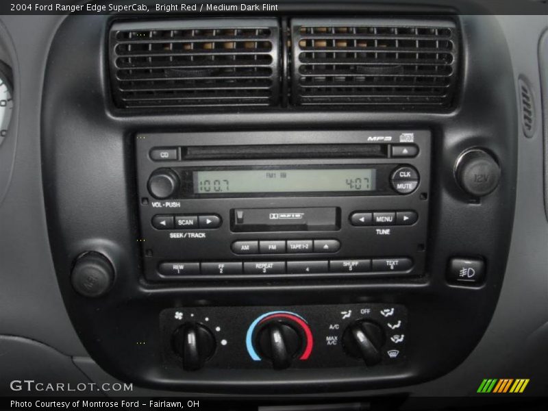 Bright Red / Medium Dark Flint 2004 Ford Ranger Edge SuperCab