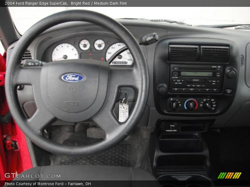 Bright Red / Medium Dark Flint 2004 Ford Ranger Edge SuperCab