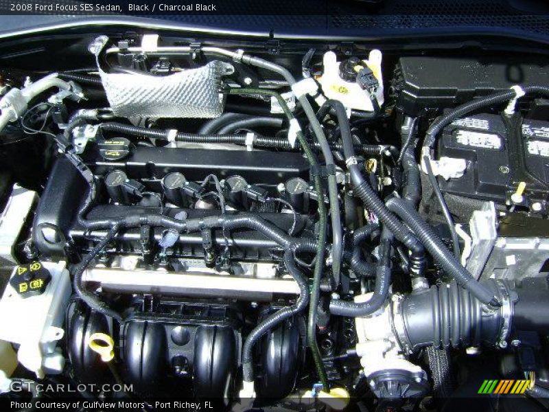Black / Charcoal Black 2008 Ford Focus SES Sedan