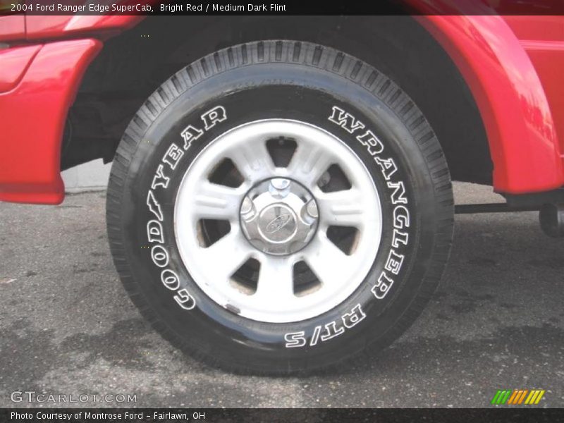 Bright Red / Medium Dark Flint 2004 Ford Ranger Edge SuperCab