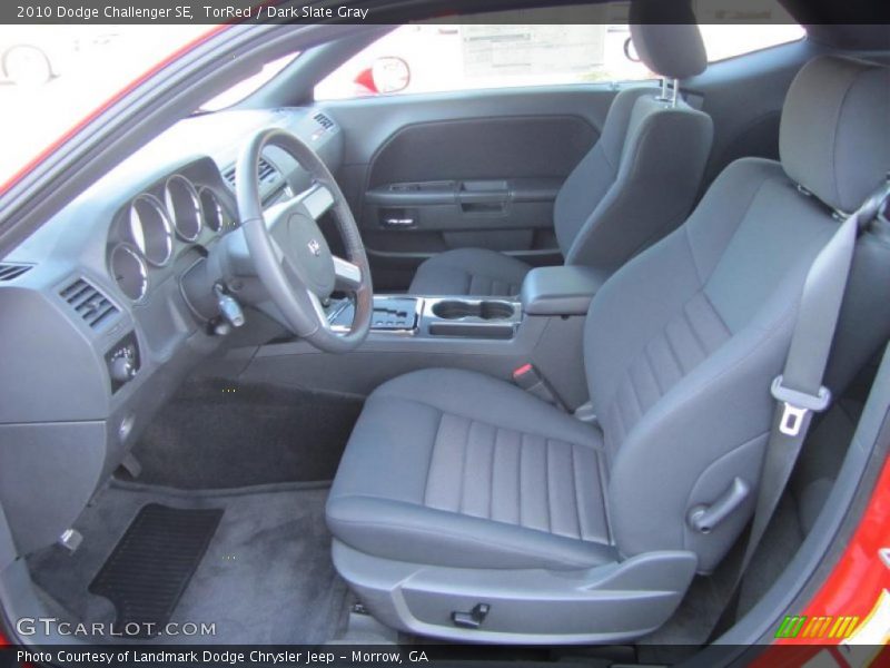 TorRed / Dark Slate Gray 2010 Dodge Challenger SE