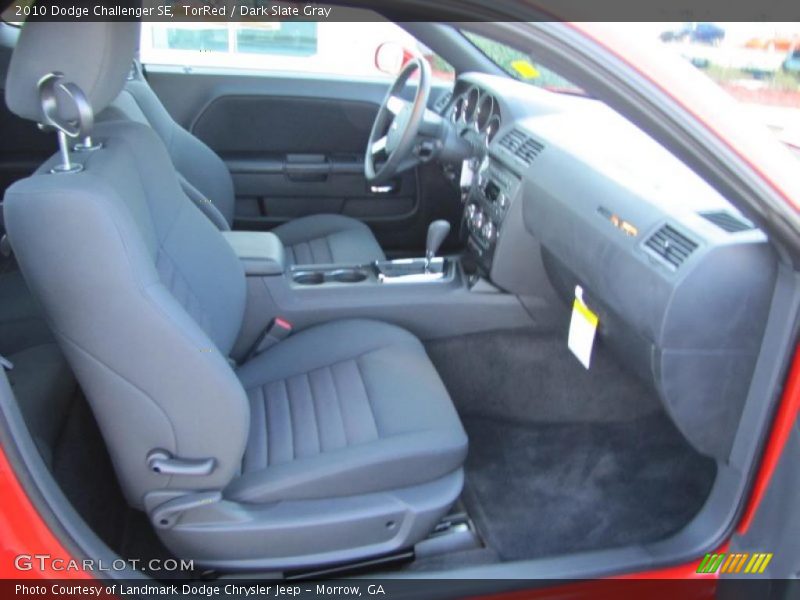 TorRed / Dark Slate Gray 2010 Dodge Challenger SE