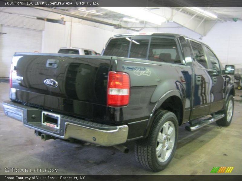 Black / Black 2006 Ford F150 Lariat SuperCrew 4x4