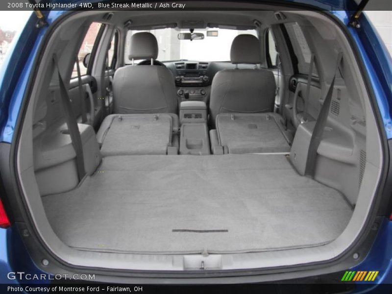 Blue Streak Metallic / Ash Gray 2008 Toyota Highlander 4WD