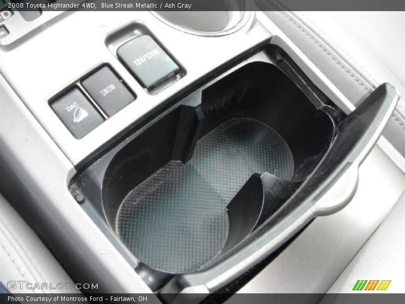 Blue Streak Metallic / Ash Gray 2008 Toyota Highlander 4WD