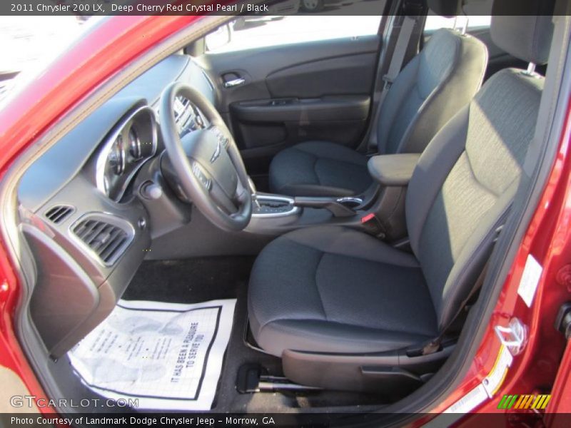  2011 200 LX Black Interior