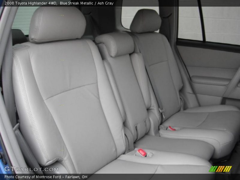 Blue Streak Metallic / Ash Gray 2008 Toyota Highlander 4WD