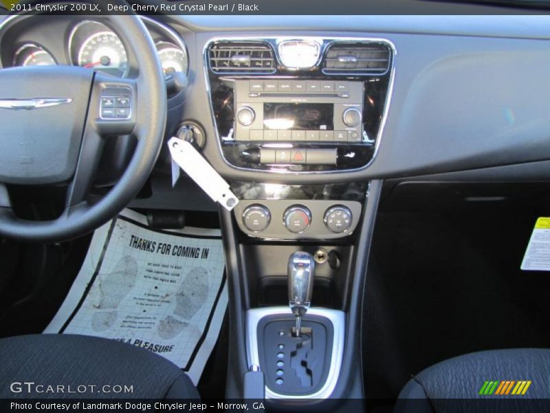 Controls of 2011 200 LX