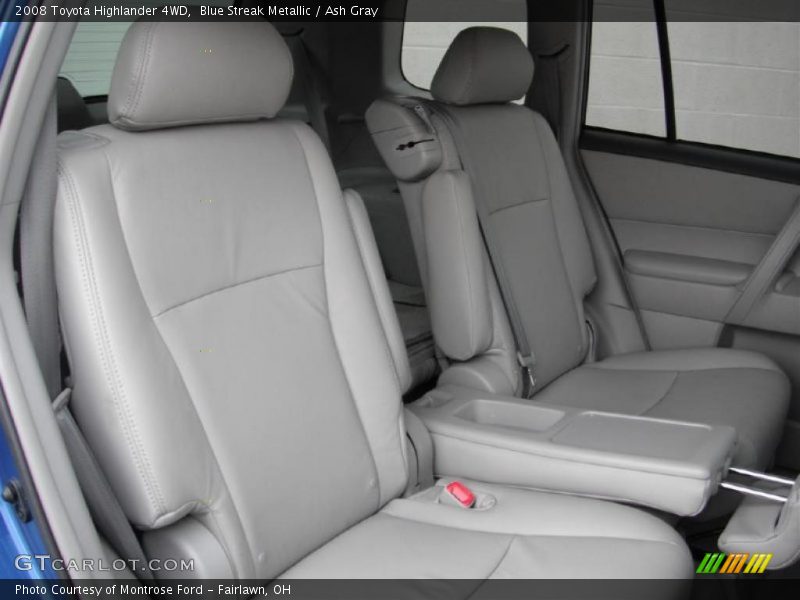 Blue Streak Metallic / Ash Gray 2008 Toyota Highlander 4WD