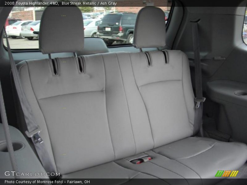 Blue Streak Metallic / Ash Gray 2008 Toyota Highlander 4WD