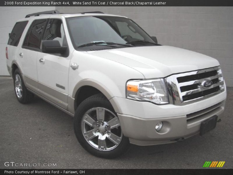  2008 Expedition King Ranch 4x4 White Sand Tri Coat