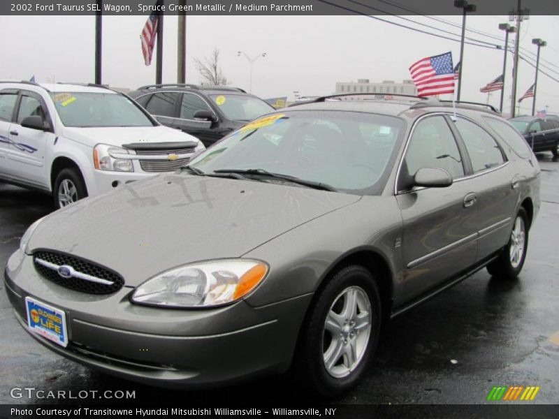 Front 3/4 View of 2002 Taurus SEL Wagon