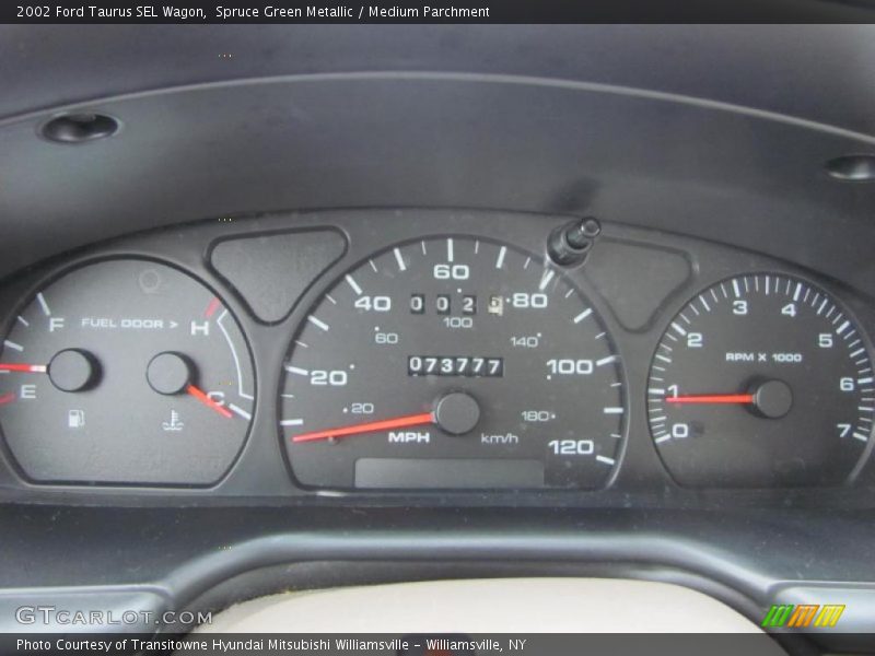  2002 Taurus SEL Wagon SEL Wagon Gauges