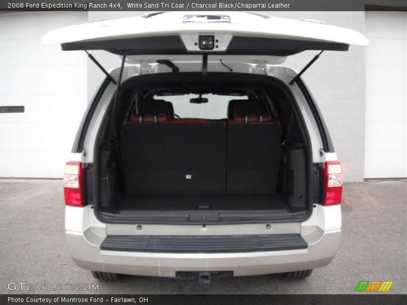 White Sand Tri Coat / Charcoal Black/Chaparral Leather 2008 Ford Expedition King Ranch 4x4
