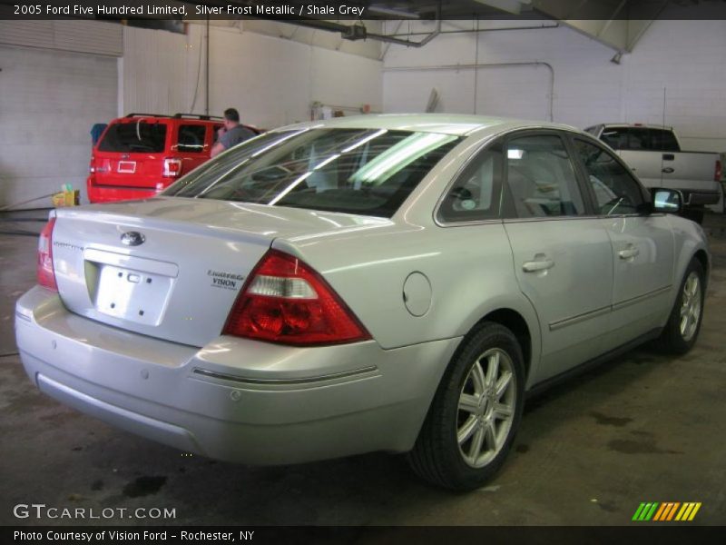 Silver Frost Metallic / Shale Grey 2005 Ford Five Hundred Limited