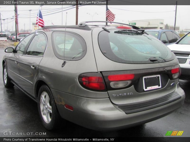  2002 Taurus SEL Wagon Spruce Green Metallic