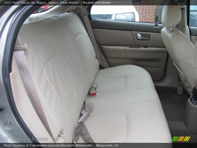 Spruce Green Metallic / Medium Parchment 2002 Ford Taurus SEL Wagon