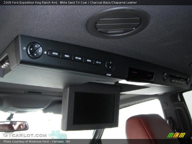 White Sand Tri Coat / Charcoal Black/Chaparral Leather 2008 Ford Expedition King Ranch 4x4