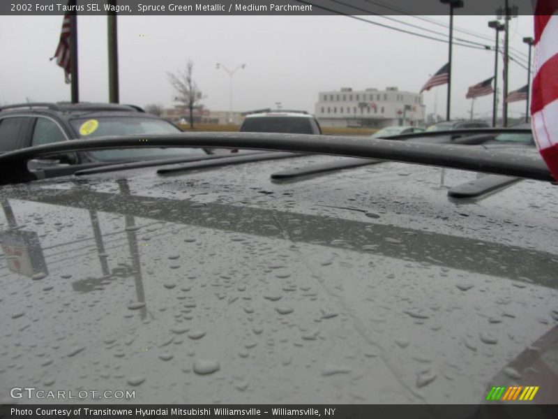 Spruce Green Metallic / Medium Parchment 2002 Ford Taurus SEL Wagon