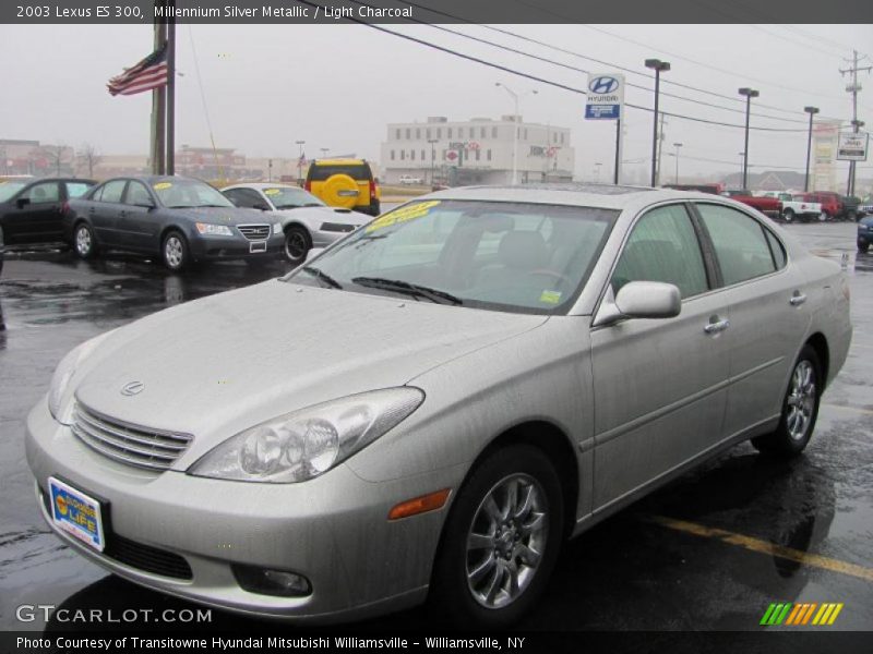 Millennium Silver Metallic / Light Charcoal 2003 Lexus ES 300