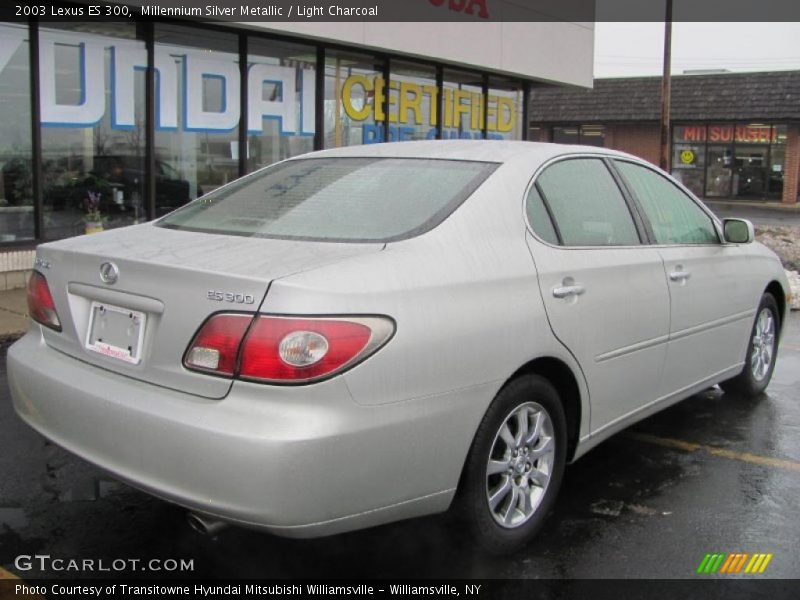 Millennium Silver Metallic / Light Charcoal 2003 Lexus ES 300