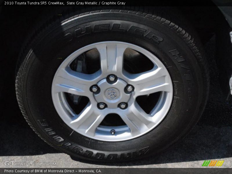 Slate Gray Metallic / Graphite Gray 2010 Toyota Tundra SR5 CrewMax