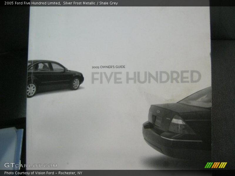 Silver Frost Metallic / Shale Grey 2005 Ford Five Hundred Limited