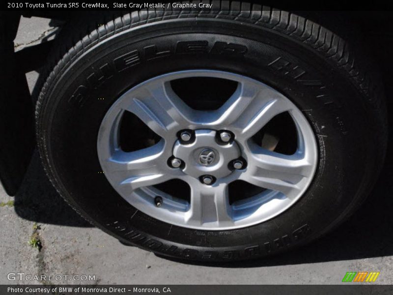 Slate Gray Metallic / Graphite Gray 2010 Toyota Tundra SR5 CrewMax