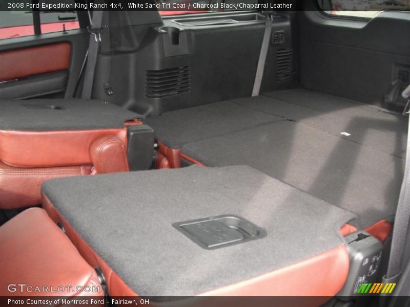  2008 Expedition King Ranch 4x4 Charcoal Black/Chaparral Leather Interior