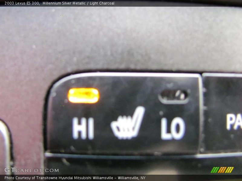 Millennium Silver Metallic / Light Charcoal 2003 Lexus ES 300