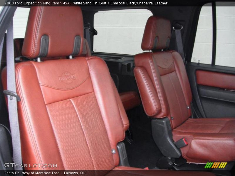 White Sand Tri Coat / Charcoal Black/Chaparral Leather 2008 Ford Expedition King Ranch 4x4